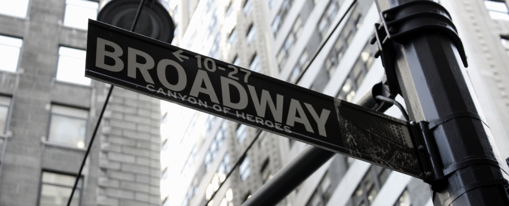 Broadway Sign Life is a journey