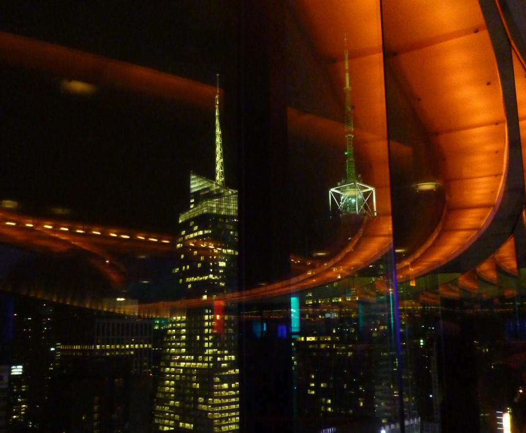 Ausblick aus dem Restauran The View Time Square