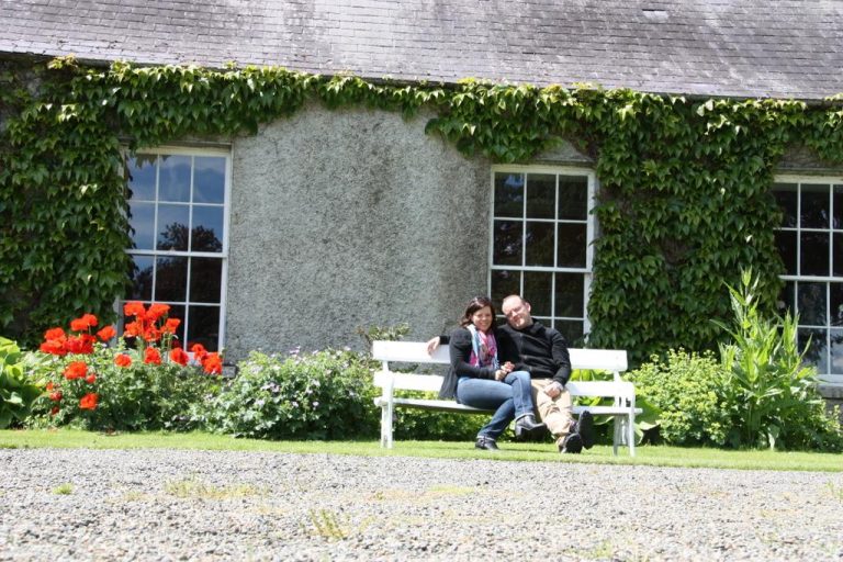 BB in irish castle
