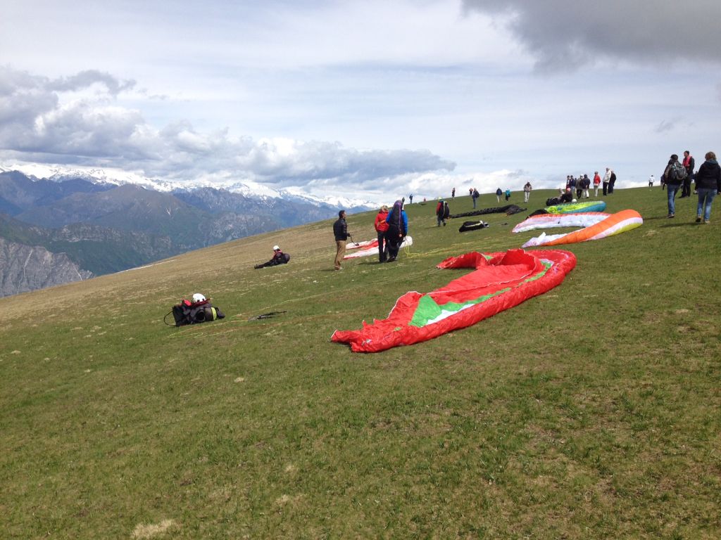 Monte Baldo Gleitschirm
