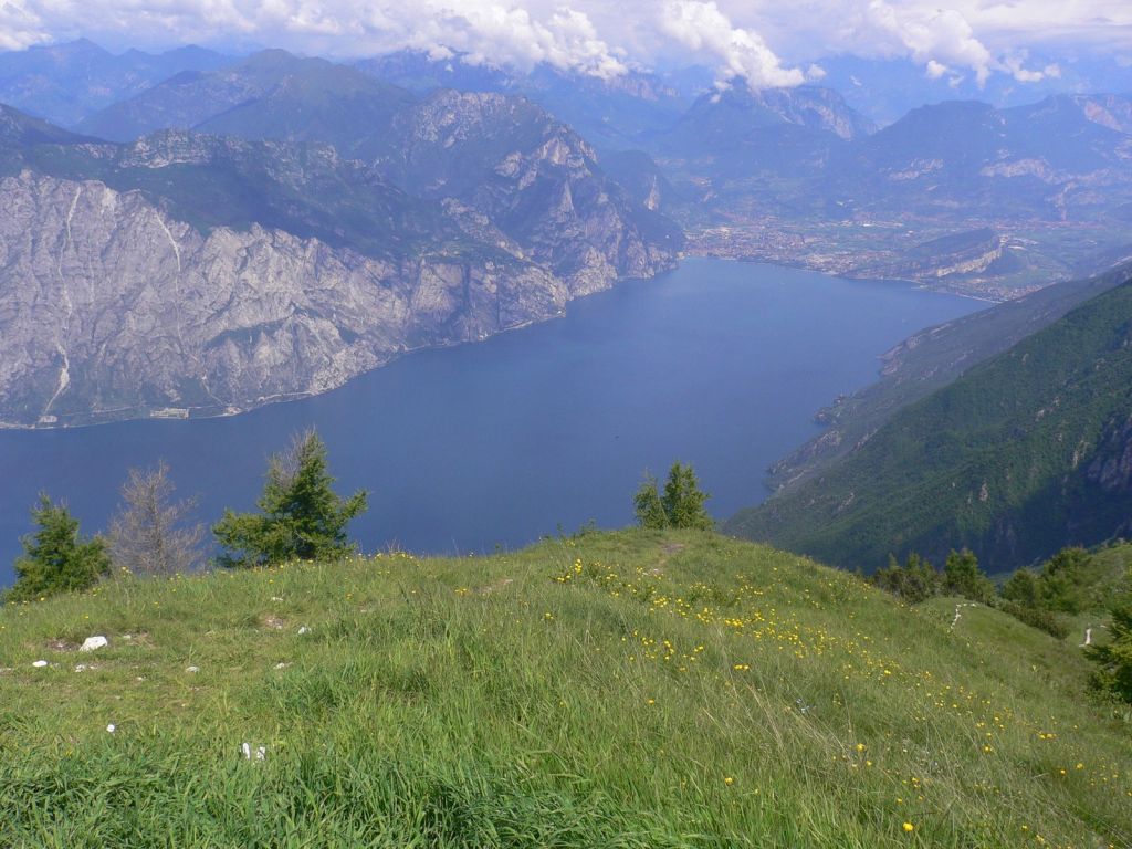 Monte Baldo Seeblick Nord