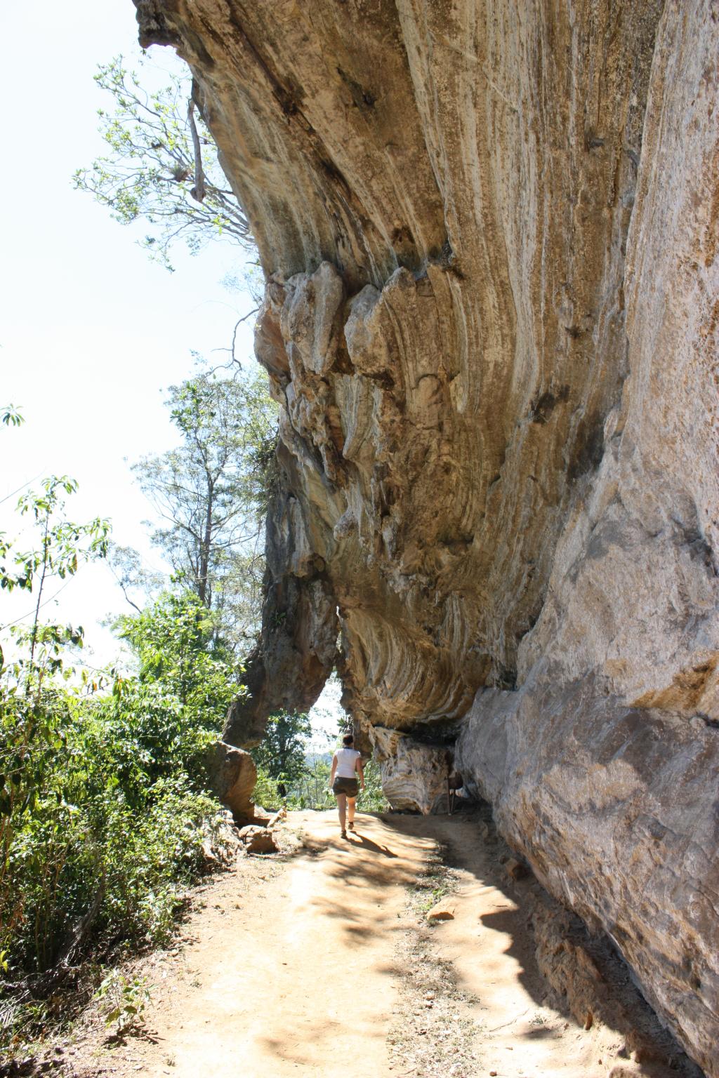 Salto di caburni Pfad