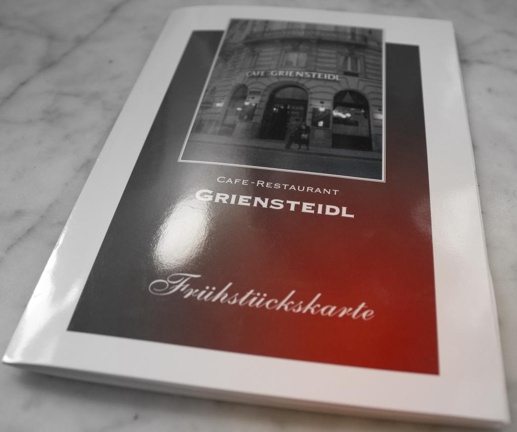 Wien Cafe Griensteidl Karte