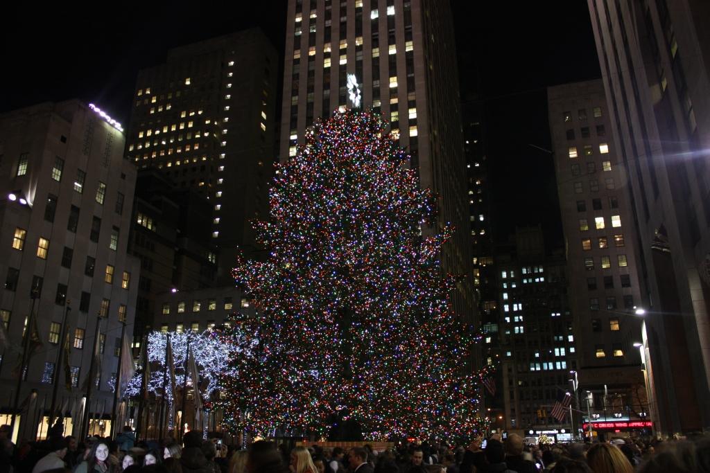 tree at rockefeller